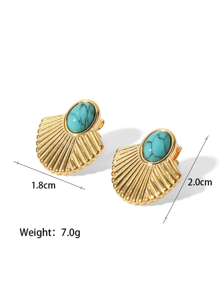 Boucles d'oreilles Collection turquoise - Glamnaz