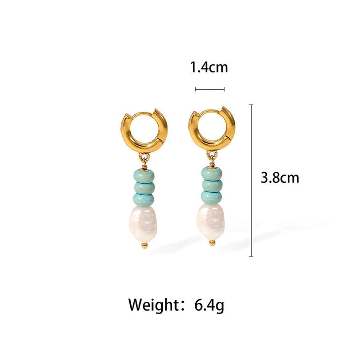 Boucles d'oreilles Collection turquoise - Glamnaz