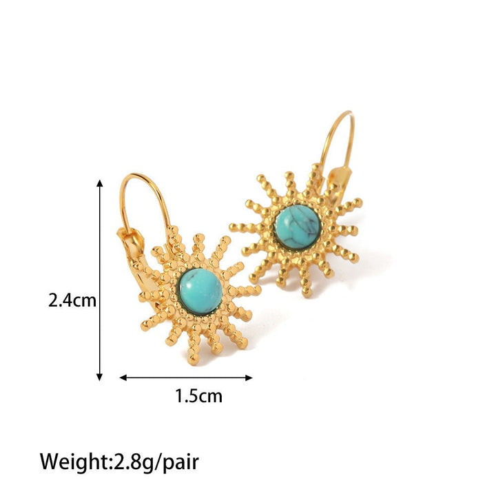 Boucles d'oreilles Collection turquoise - Glamnaz