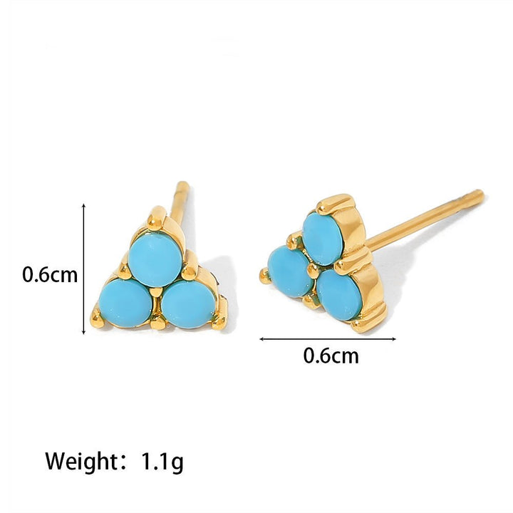 Boucles d'oreilles Collection turquoise - Glamnaz