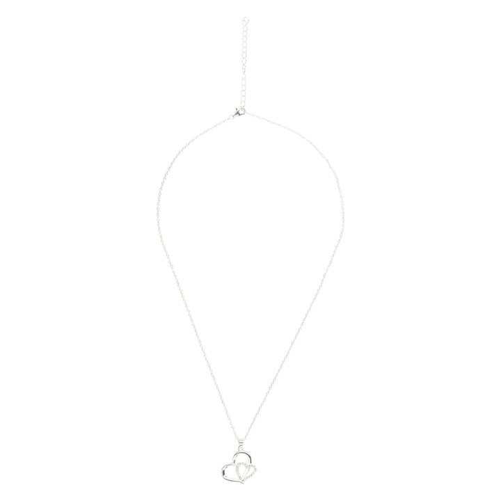 Collier Eternity Love Coeur Pavé - Glamnaz