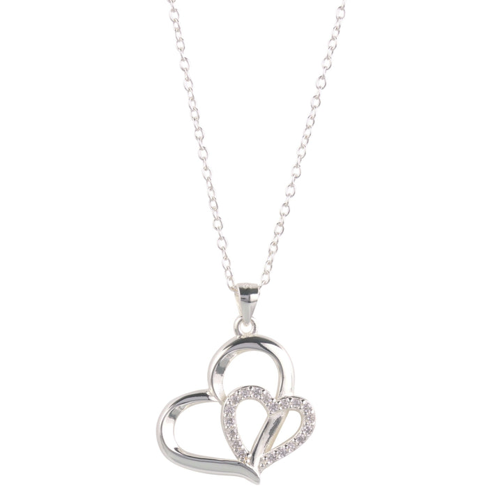 Collier Eternity Love Coeur Pavé - Glamnaz