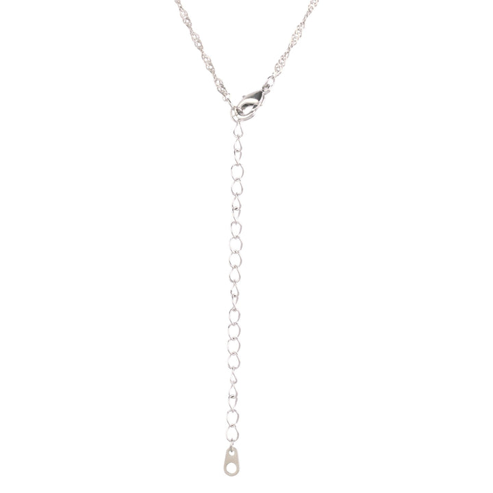 Collier pendentif cœur pavé mère et enfant - Glamnaz