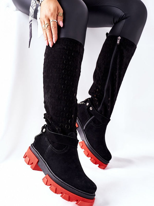 Bottes cuissardes Step in style